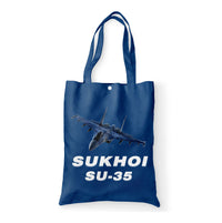 Thumbnail for The Sukhoi SU-35 Designed Tote Bags