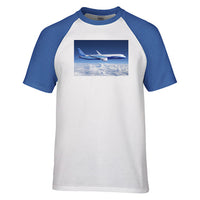 Thumbnail for Boeing 787 Dreamliner Designed Raglan T-Shirts