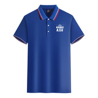 Thumbnail for Airbus A350 & Plane Designed Stylish Polo T-Shirts