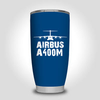 Thumbnail for Airbus A400M & Plane Designed Tumbler Travel Mugs