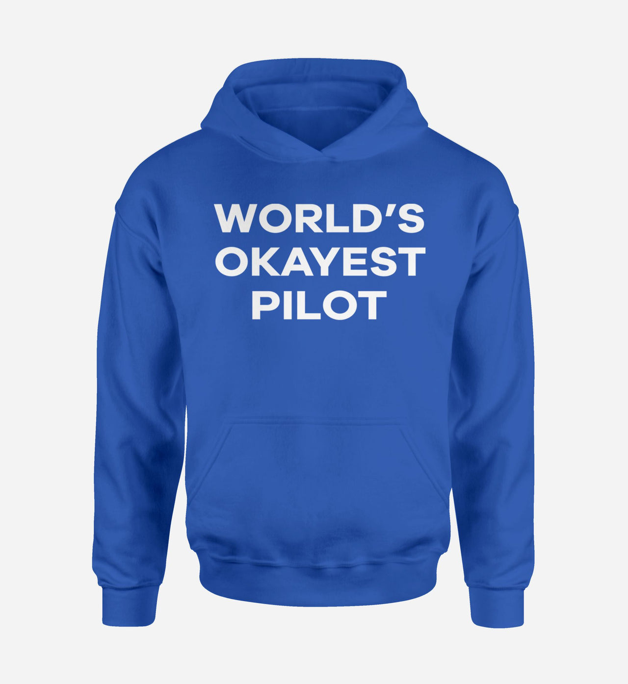 World's Okayest Pilot Designed Hoodies