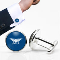Thumbnail for Drone Silhouette Designed Cuff Links