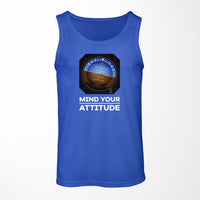 Thumbnail for Mind Your Attitude Designed Tank Tops