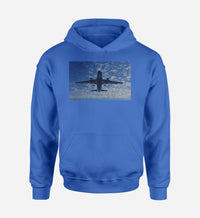 Thumbnail for Airplane From Below Designed Hoodies