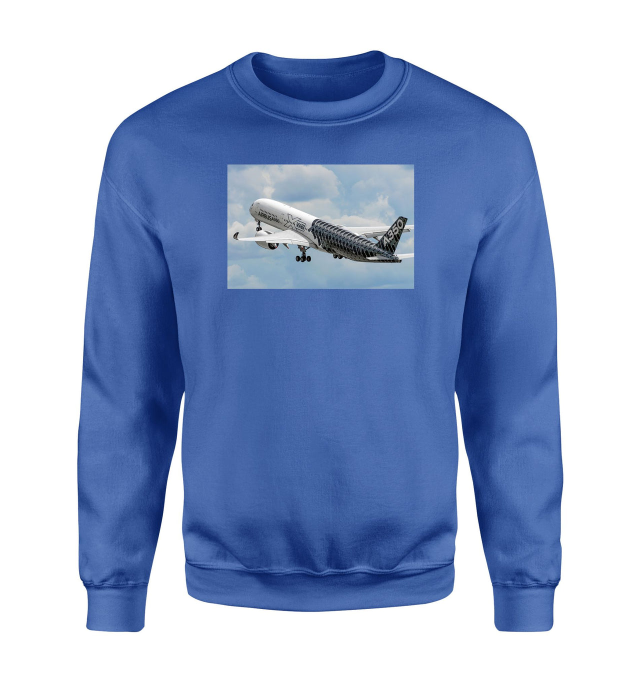 Departing Airbus A350 (Original Livery) Designed Sweatshirts