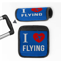 Thumbnail for I Love Flying Designed Neoprene Luggage Handle Covers