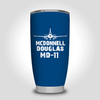 Thumbnail for McDonnell Douglas MD-11 & Plane Designed Tumbler Travel Mugs