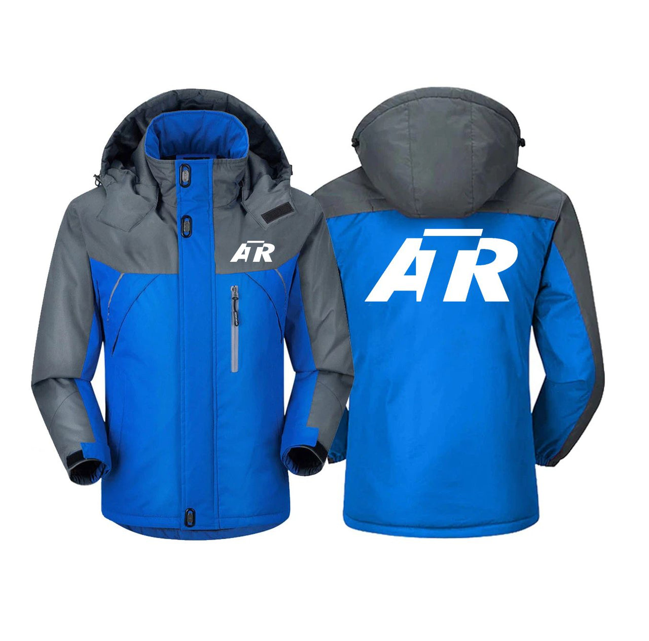 ATR & Text Designed Thick Winter Jackets