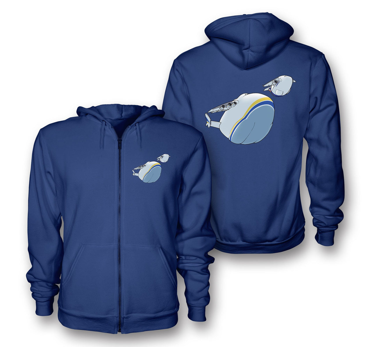 Antonov 225 and 148 Designed Zipped Hoodies