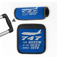 Thumbnail for Boeing 747 - Queen of the Skies (2) Designed Neoprene Luggage Handle Covers