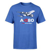 Thumbnail for Airbus A380 Love at first flight Designed T-Shirts