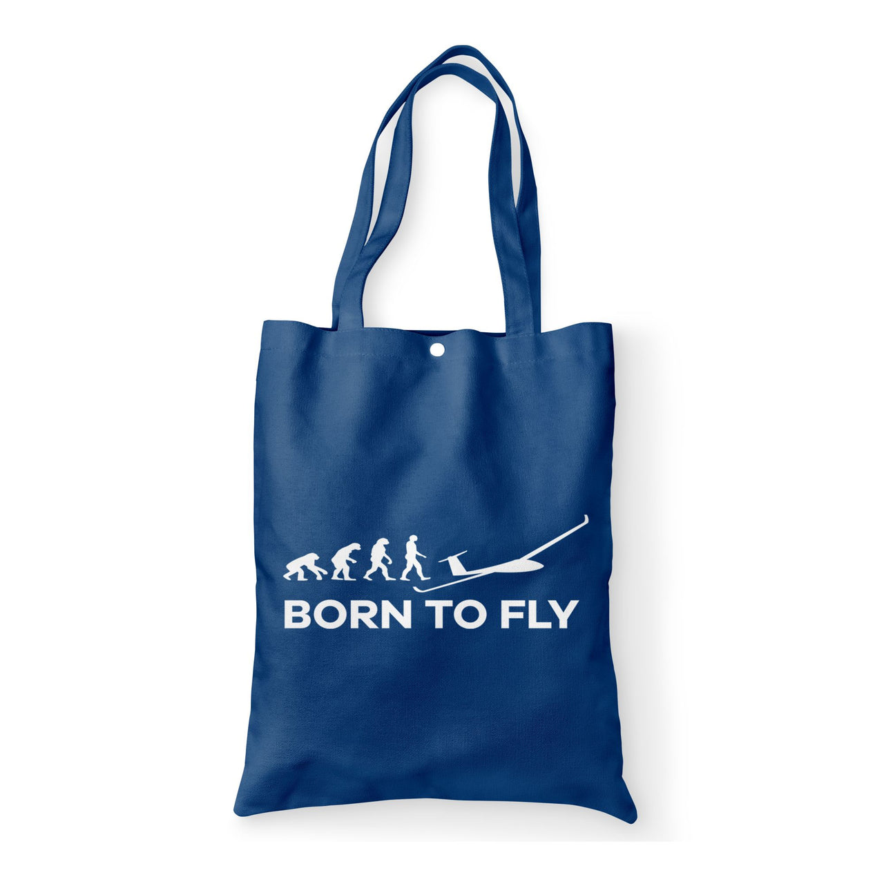 Born To Fly Glider Designed Tote Bags