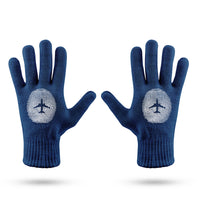 Thumbnail for Aviation Finger Print Designed Gloves