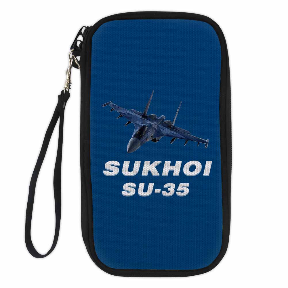 The Sukhoi SU-35 Designed Travel Cases & Wallets
