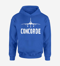 Thumbnail for Concorde & Plane Designed Hoodies