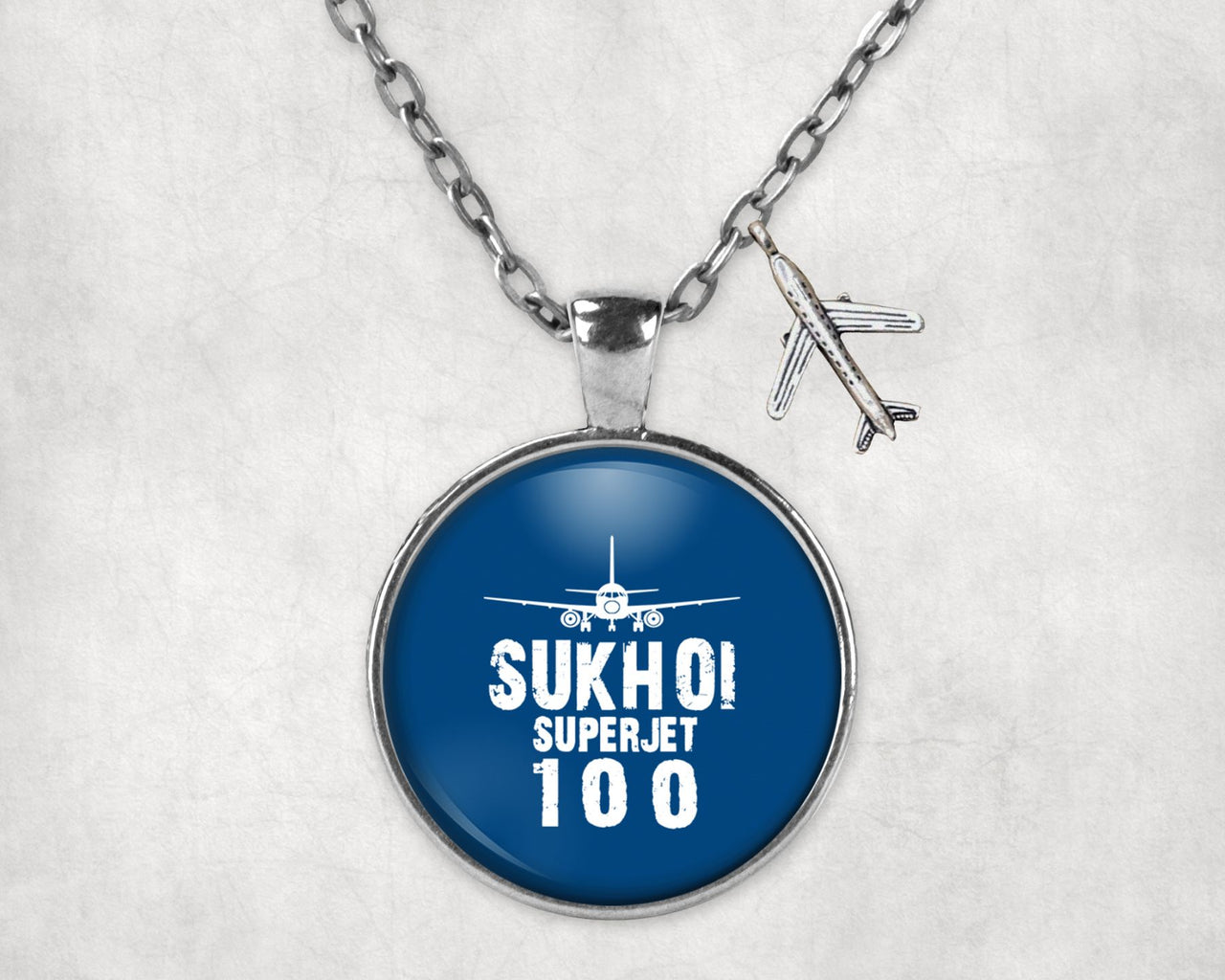 Sukhoi Superjet 100 & Plane Designed Necklaces
