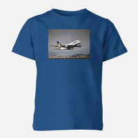 Thumbnail for Departing Lufthansa A380 Designed Children T-Shirts