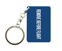 Thumbnail for Remove Before Flight 2 Designed Key Chains