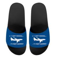 Thumbnail for If It Ain't Boeing I'm Not Going! Designed Sport Slippers