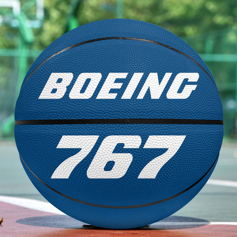 767 Flat Text Designed Basketball