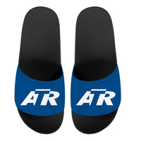 Thumbnail for ATR & Text Designed Sport Slippers