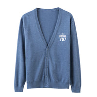 Thumbnail for Boeing 707 & Plane Designed Cardigan Sweaters