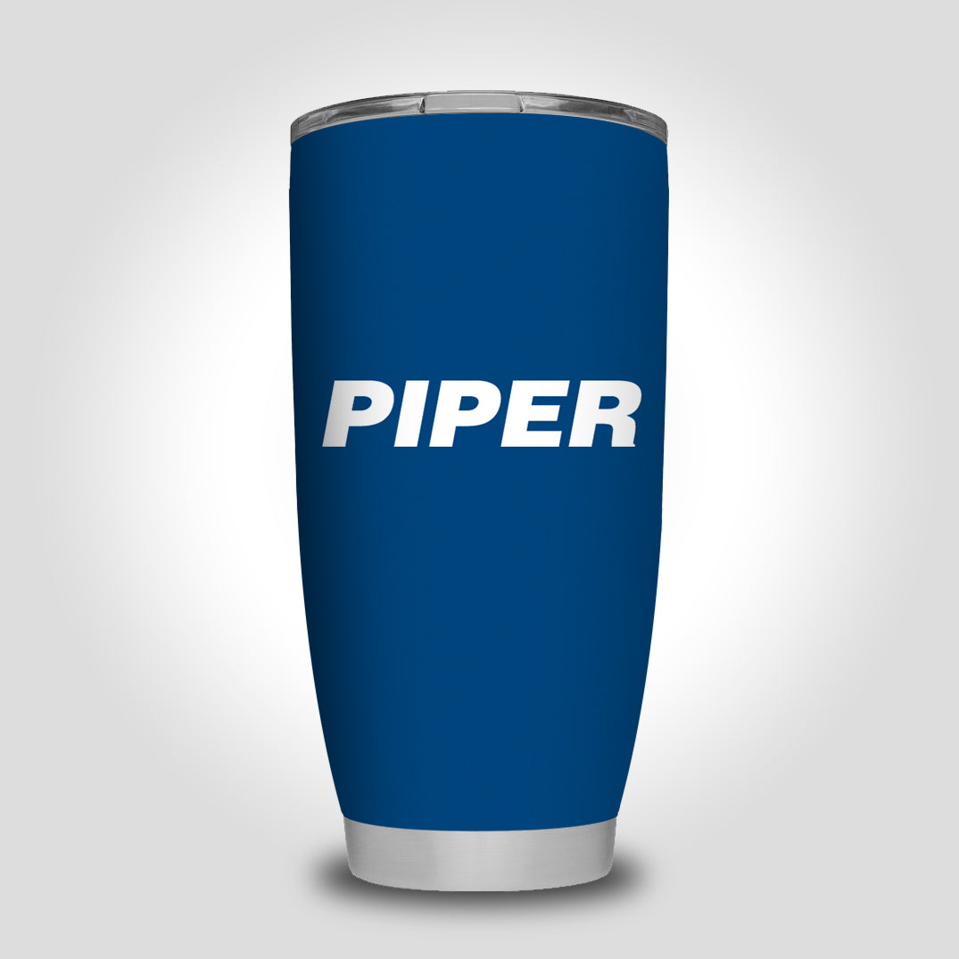 Piper & Text Designed Tumbler Travel Mugs