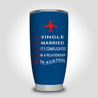 Thumbnail for In Aviation Designed Tumbler Travel Mugs