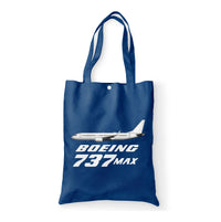 Thumbnail for The Boeing 737Max Designed Tote Bags