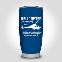 Thumbnail for Helicopter [Noun] Designed Tumbler Travel Mugs