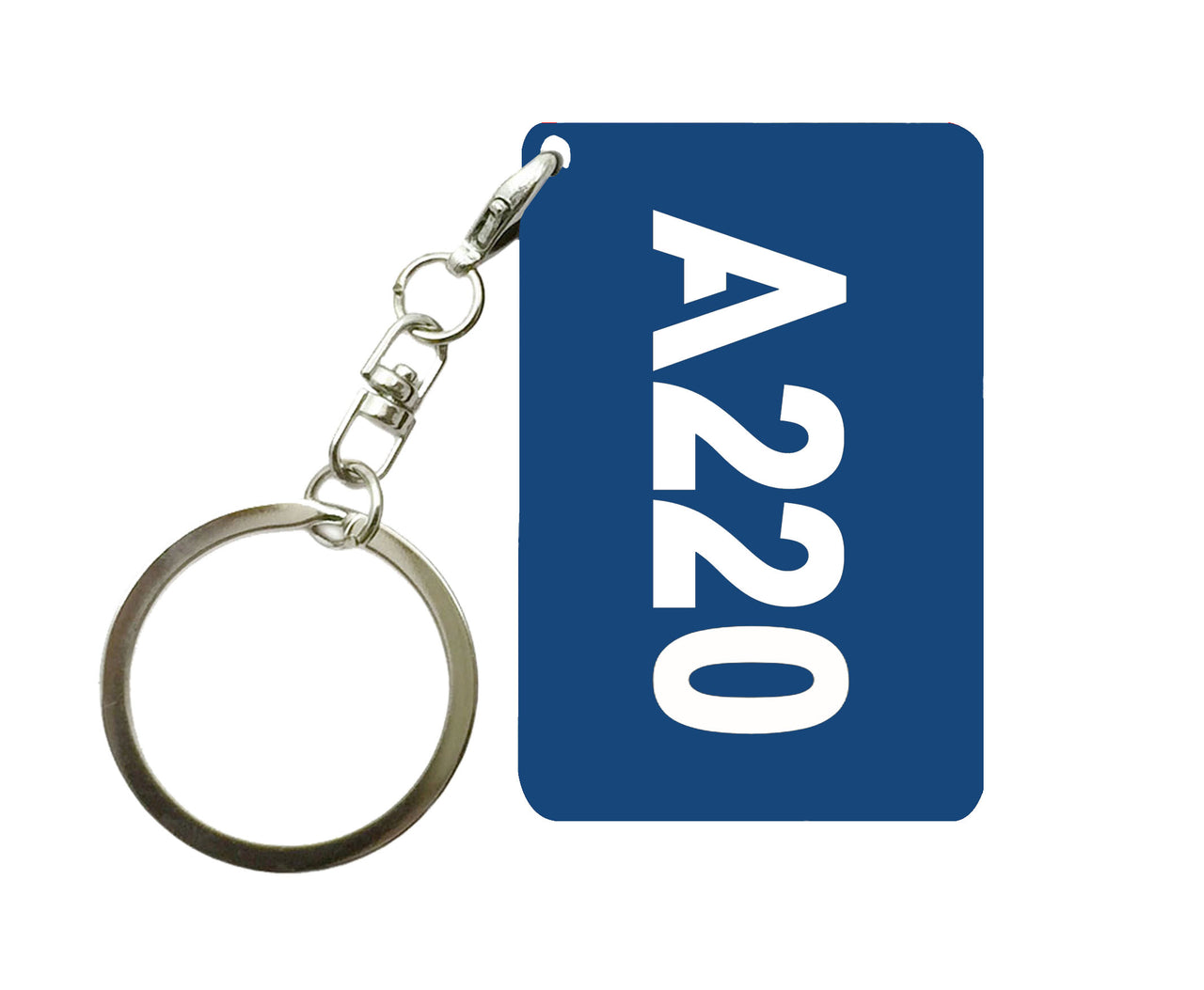 A220 Text Designed Key Chains