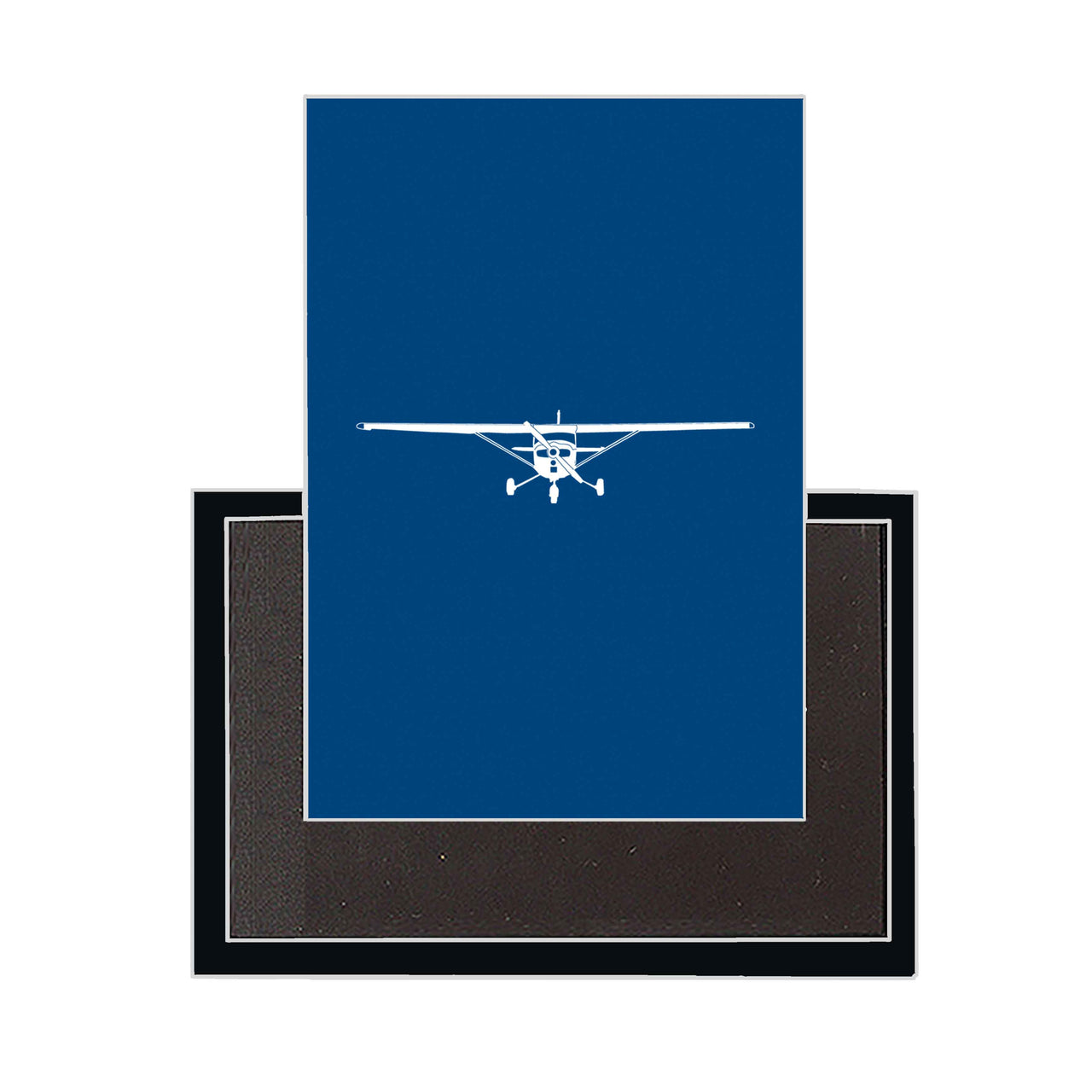 Cessna 172 Silhouette Designed Magnets