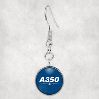 Thumbnail for Super Airbus A350 Designed Earrings