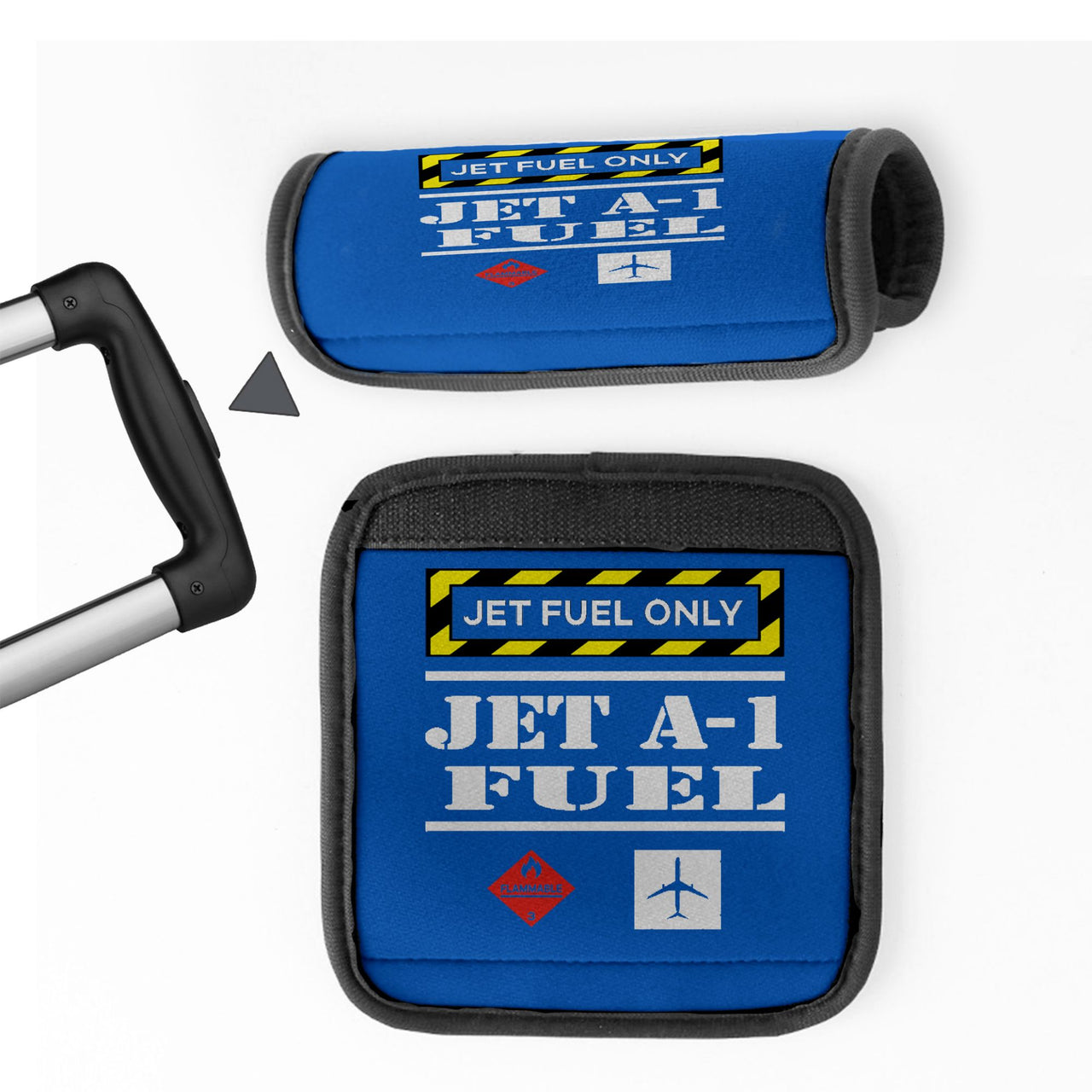 Jet Fuel Only Designed Neoprene Luggage Handle Covers