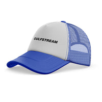 Thumbnail for Gulfstream & Text Designed Trucker Caps & Hats