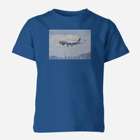 Thumbnail for Cathay Pacific Airbus A350 Designed Children T-Shirts