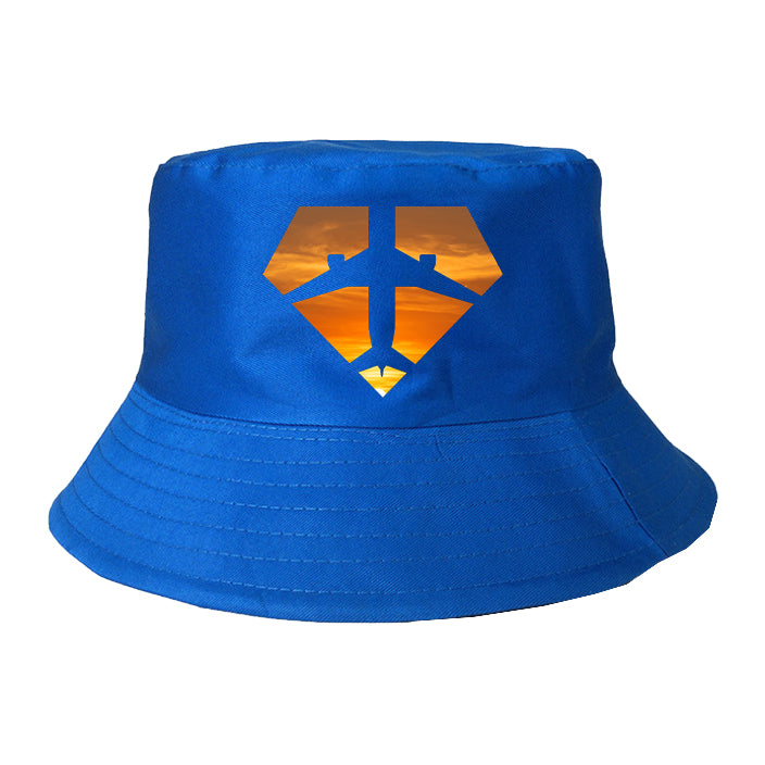 Supermen of The Skies (Sunset) Designed Summer & Stylish Hats