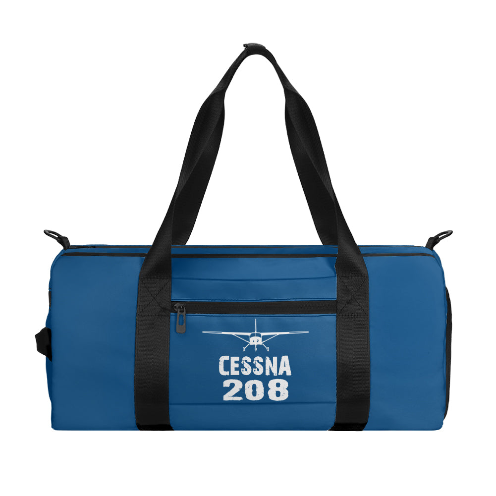 Cessna 208 & Plane Designed Sports Bag