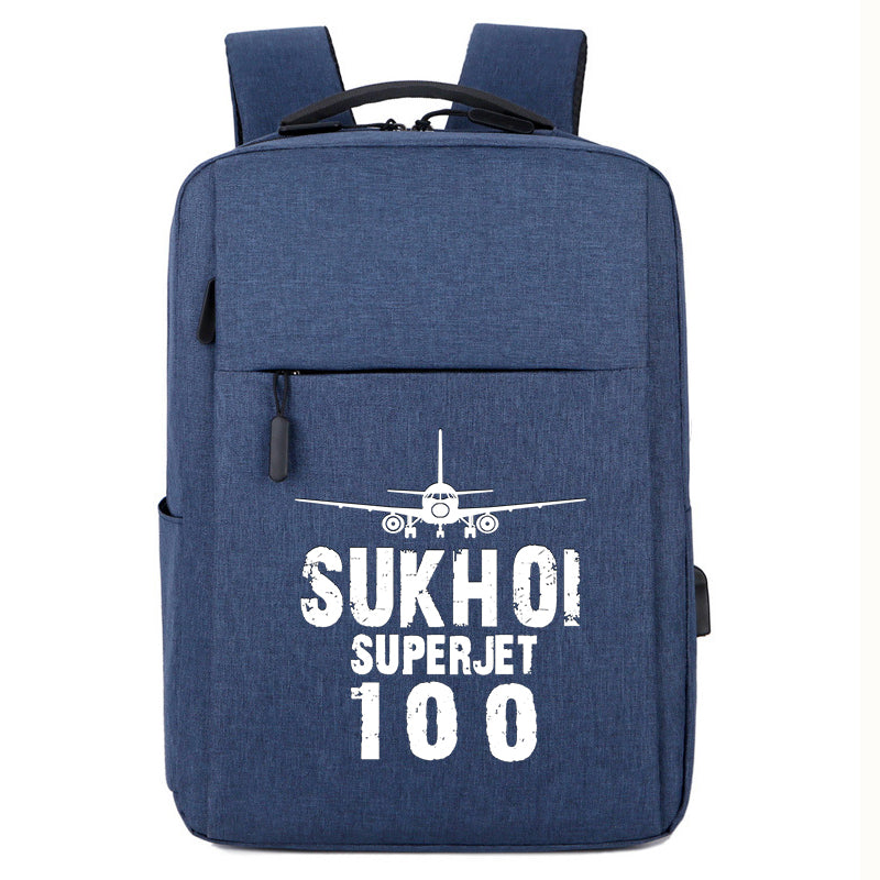 Sukhoi Superjet 100 & Plane Designed Super Travel Bags