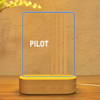 Thumbnail for PILOT & Epaulettes 4 Lines Designed Night Lamp