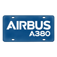 Thumbnail for Airbus A380 & Text Designed Metal (License) Plates