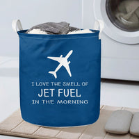 Thumbnail for I Love The Smell Of Jet Fuel In The Morning Designed Laundry Baskets