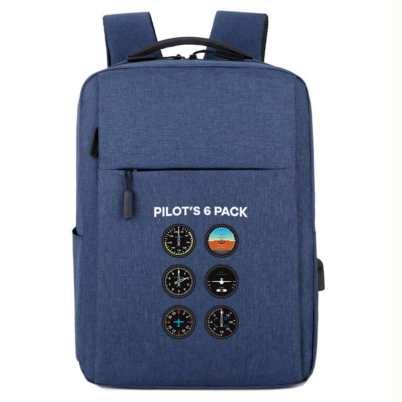 Pilot's 6 Pack Designed Super Travel Bags