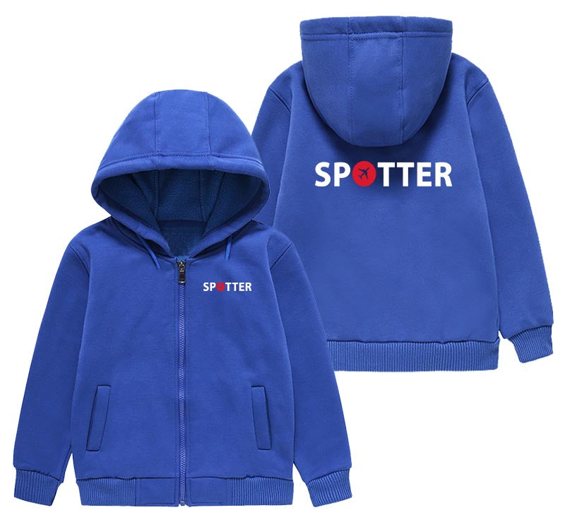 Spotter Designed "CHILDREN" Zipped Hoodies