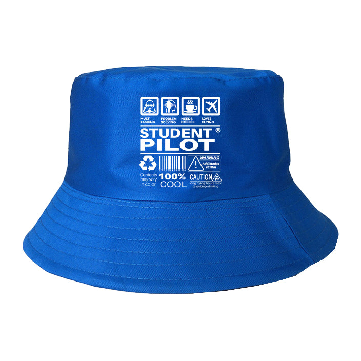 Student Pilot Label Designed Summer & Stylish Hats