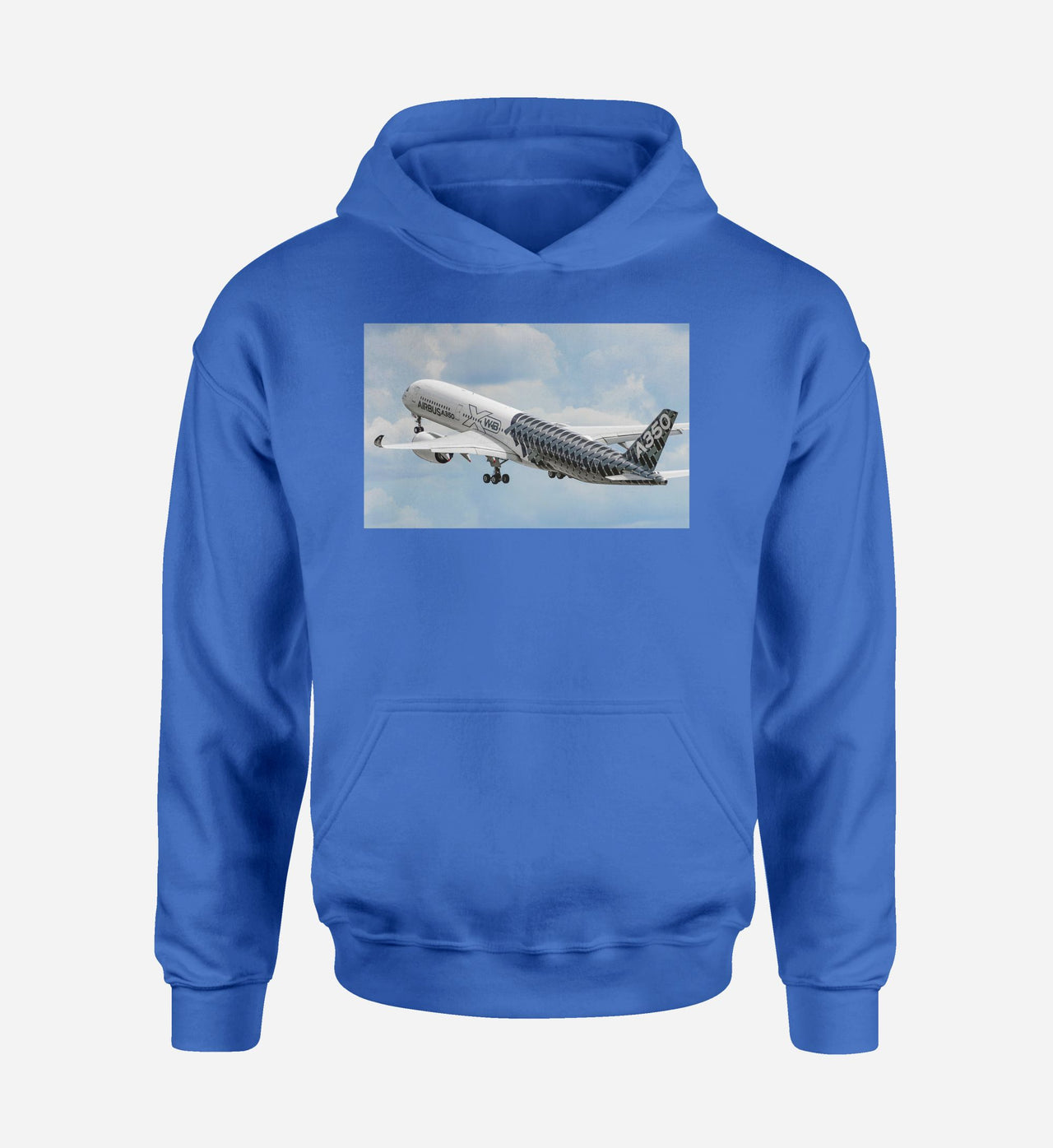 Departing Airbus A350 (Original Livery) Designed Hoodies