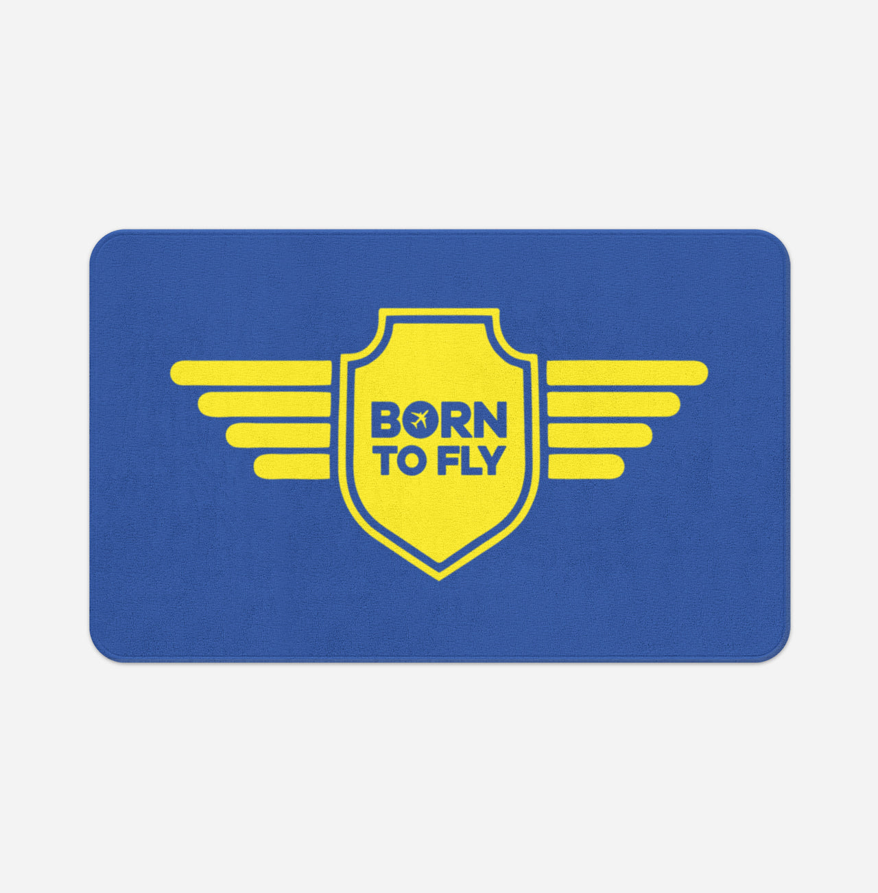 Born To Fly & Badge Designed Bath Mats