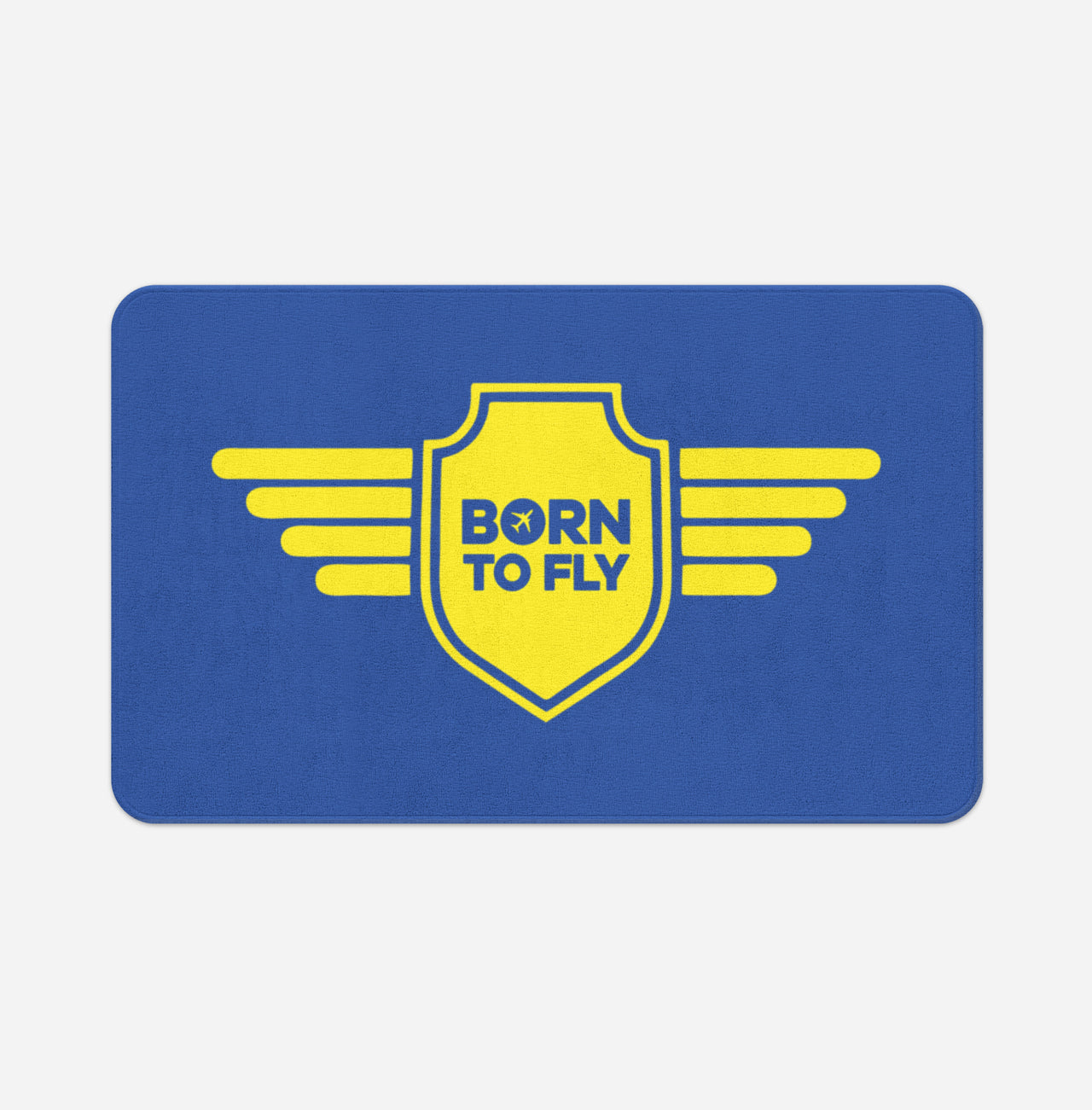 Born To Fly & Badge Designed Bath Mats