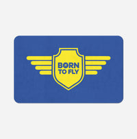 Thumbnail for Born To Fly & Badge Designed Bath Mats