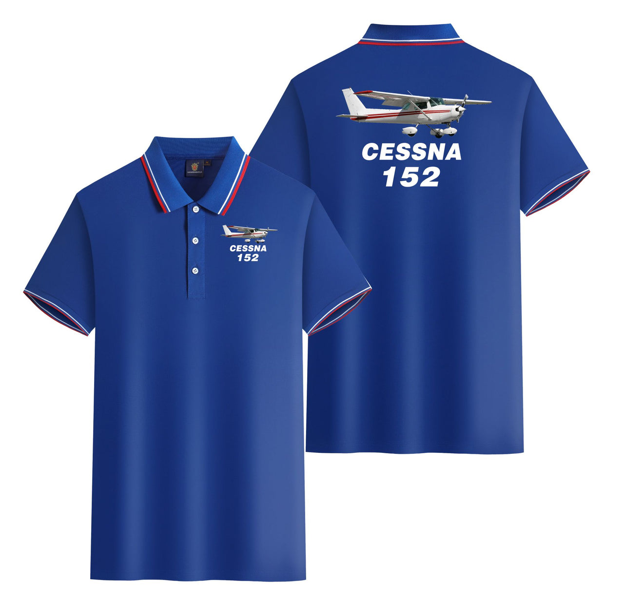 The Cessna 152 Designed Stylish Polo T-Shirts (Double-Side)